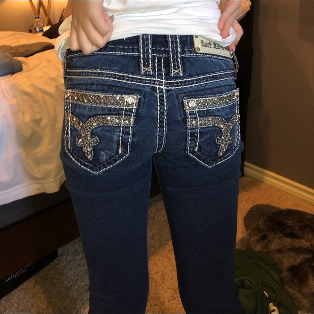 Rock revival sherry skinny jeans